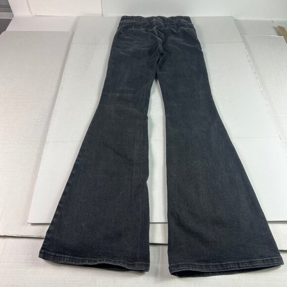 We The Free Jeans Womens 26x31* Jayde High Rise Flare Black Stretch Denim Tag 26 - Picture 8 of 16